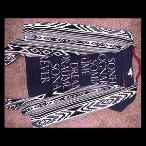 Women’s top with separate matching duster